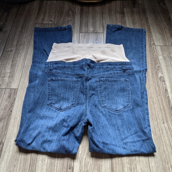 Used Maternity (S) - THYME Straight Leg Jeans - Picture 4 of 5